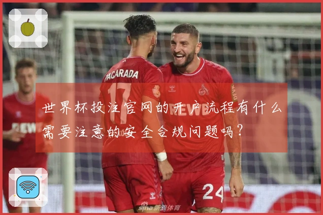 世界杯投注官网的开户流程有什么需要注意的安全合规问题吗?