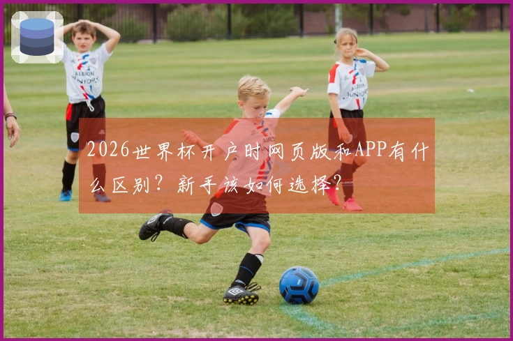 2026世界杯开户时网页版和APP有什么区别？新手该如何选择？